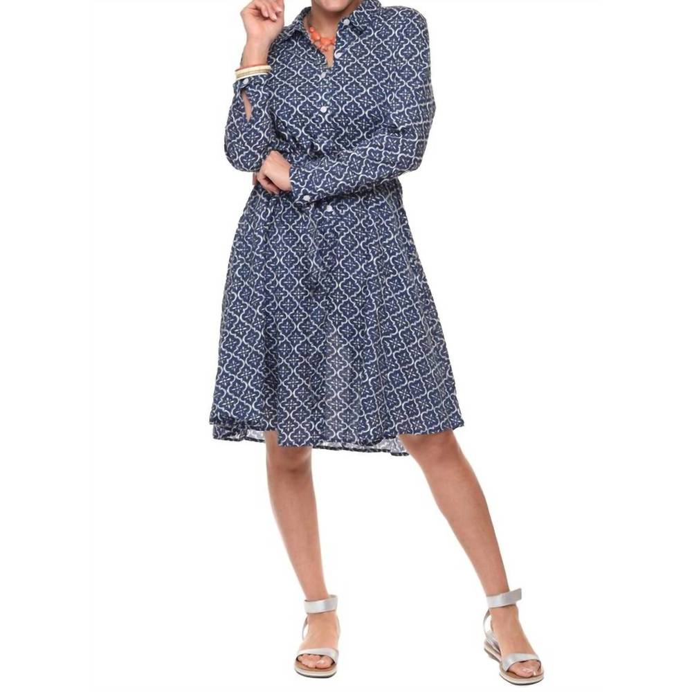 NEW TULIP CLOTHING perrin dress in tile